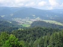 Panoramski pogled na Lovrenc in okolico title=