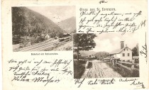 1903
Levo zgoraj železniška postaja Sv. Lovrenc (Ruta), desno spodaj Lešnikova hidroelektrarna title=