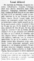 Razmere na Lešnikovo žagi
(Delavska pravica, 13. 9. 1928) title=