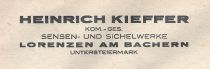 Uradno ime tovarne na pisemskih ovojnicah med drugo svetovno vojno title=