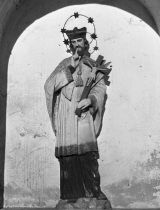 Kip sv. Janeza Nepomuka v Slovenskem etnografskem muzeju (vir: Wikipedija) title=