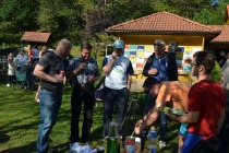 Županski kandidat Marko Rakovnik in sedanji župan Joško Manfreda v bolj kulinaričnih pogovorih title=