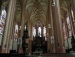 Gotska cerkev sv. Vaclava, kjer smo imeli mašo title=