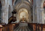 Po rekonstrukciji je notranjost cerkve sv. Pavla ohranila prvine vseh svojih umetnostnih slogov title=